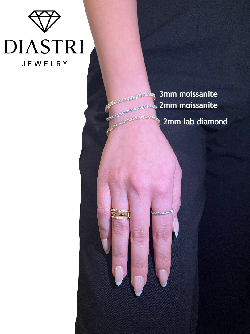 Moissanite Tennis Bracelet